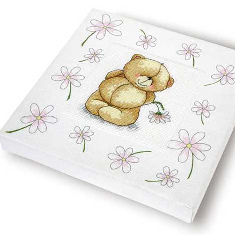 Floral Days Forever Friends Cross Stitch Kit